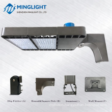 DLC ETL listed 100W~300W led parking lot light with IP66 waterproof